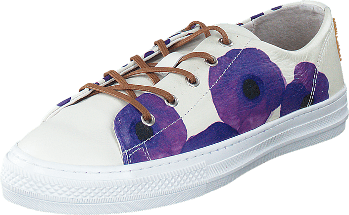 Hush Puppies - Rizzy Low Cut Print White/ Blue