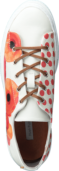 Hush Puppies - Rizzy Low Cut Print Whit/Coral