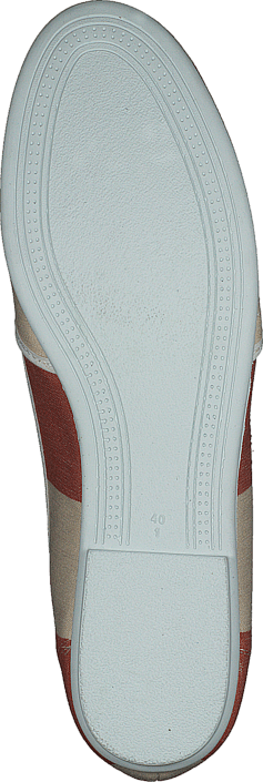 Hush Puppies - Stacy Slip Offwhite/ Rust