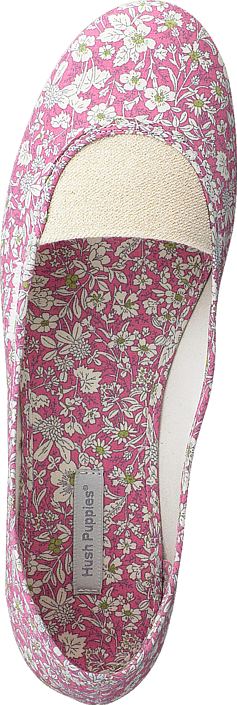 Hush Puppies - Stacy Elast.Ballerina Floralpink