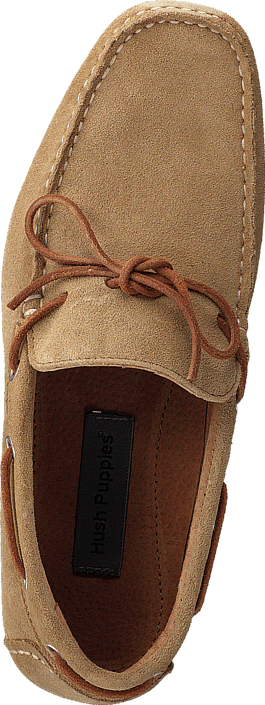 Hush Puppies - Erik Moccasin Bow Taupe