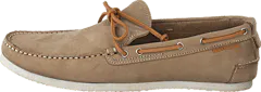 Hush Puppies - Jonas Mens Moc Taupe