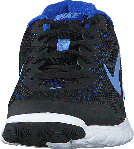 Wmns Nike Flex Experience Rn 4 Black/Chalk Blue-Rcr Bl-White