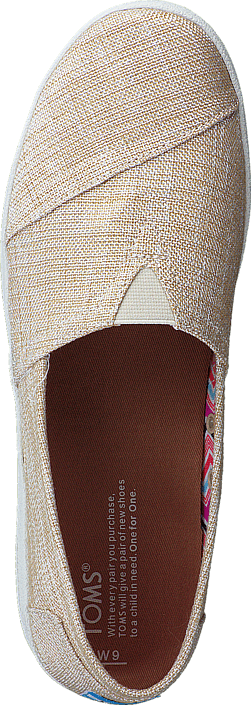 Toms - Avlon Slip-On Natural Metallic
