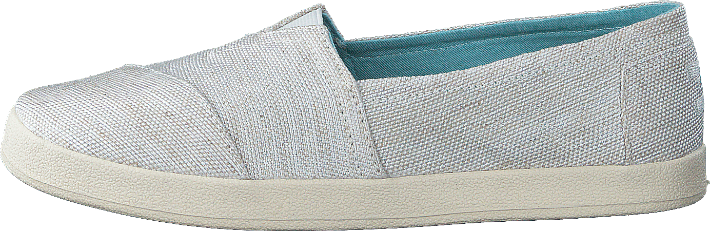 Avlon Slip-On Natural Yarn Dye, Female, Shoes, Flats, slip-on, Grey, UK 4,5