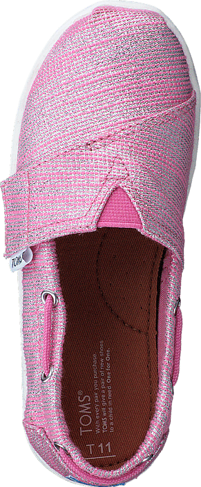 Toms - Bimini Espadrille Peony Slubby Lurex