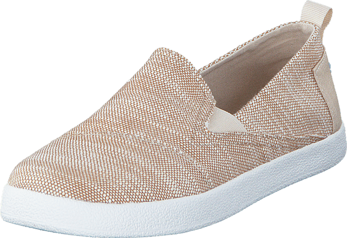 Toms - Avlon Slip-On Jr Natural Slubby Linen