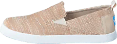 Toms - Avlon Slip-On Jr Natural Slubby Linen