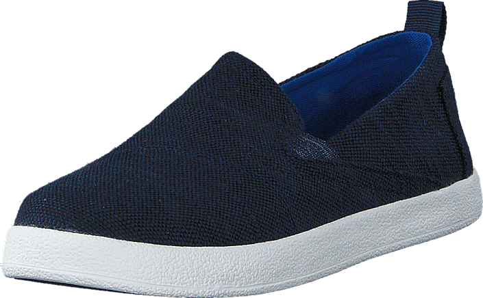 Toms - Avlon Slip-On Jr Navy Slubby Linen