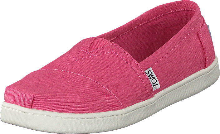 Toms - Seasonal Classics Jr Bubblegum Pink Canvas