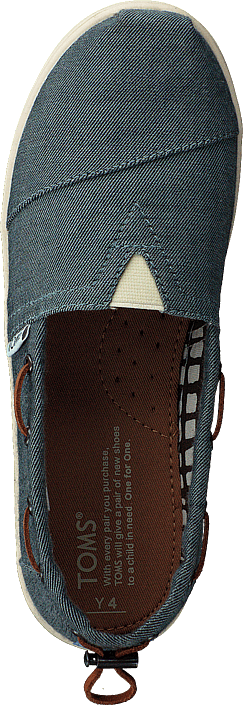 Toms - Bimini Espadrille Jr Chambray