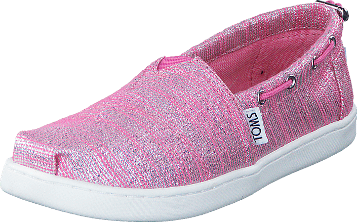 Toms - Bimini Espadrille Jr Peony Slubby Lurex
