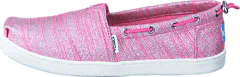 Toms - Bimini Espadrille Jr Peony Slubby Lurex