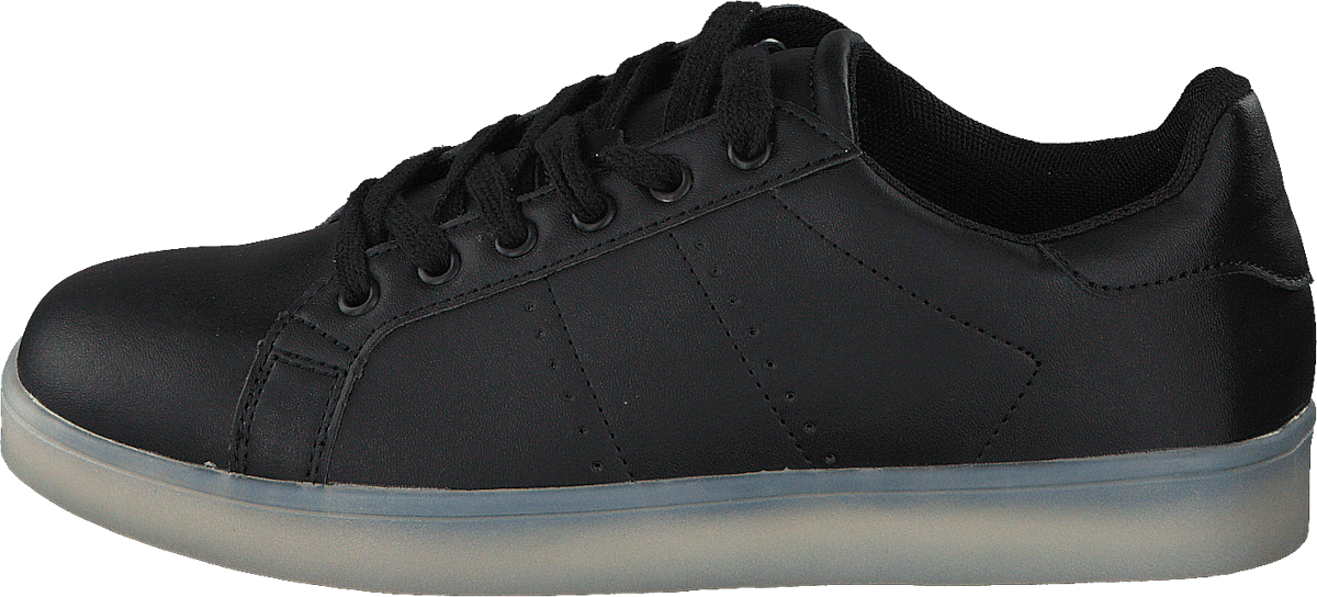 LED-Sneakers Men Black