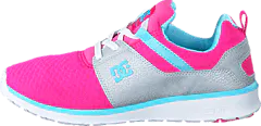 DC Shoes - Heathrow Pink with Silver