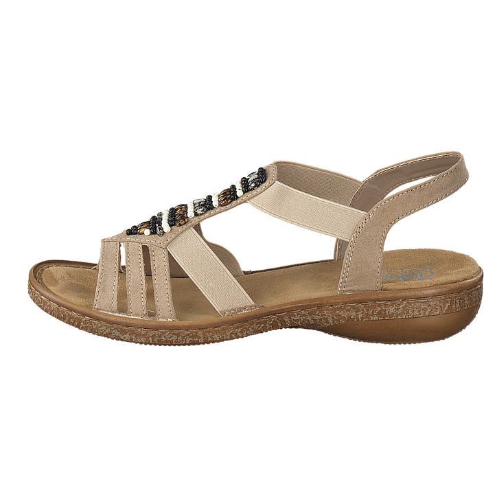 Rieker 62851 60 Muschel Schuhe Kaufen Online | Rieker 62851 60 Beige sandals