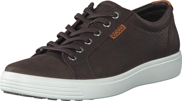 Ecco 430104 Soft 7 Men's Coffee Shoes 