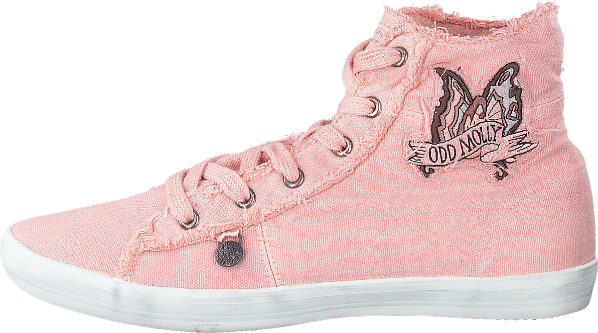 Butterfly High Sneaker Milky Pink