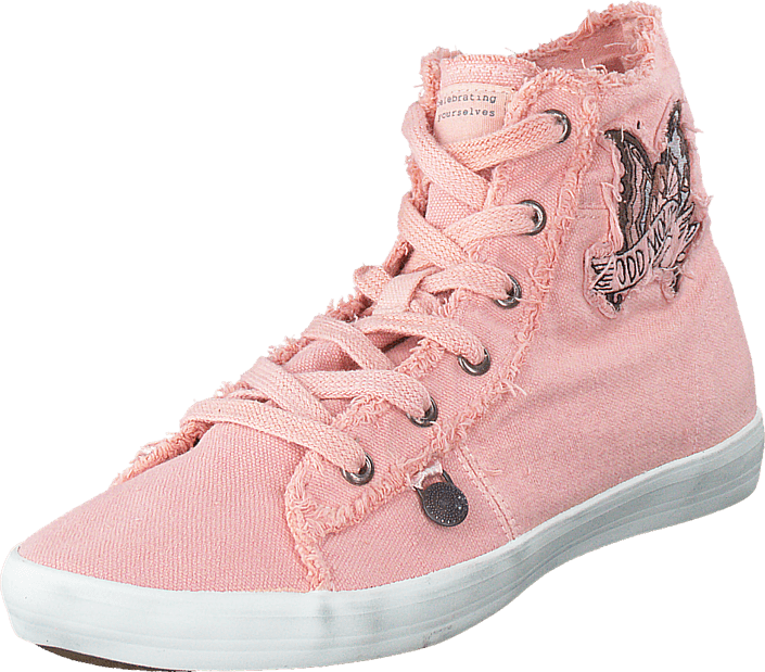 Odd Molly - Butterfly High Sneaker Milky Pink