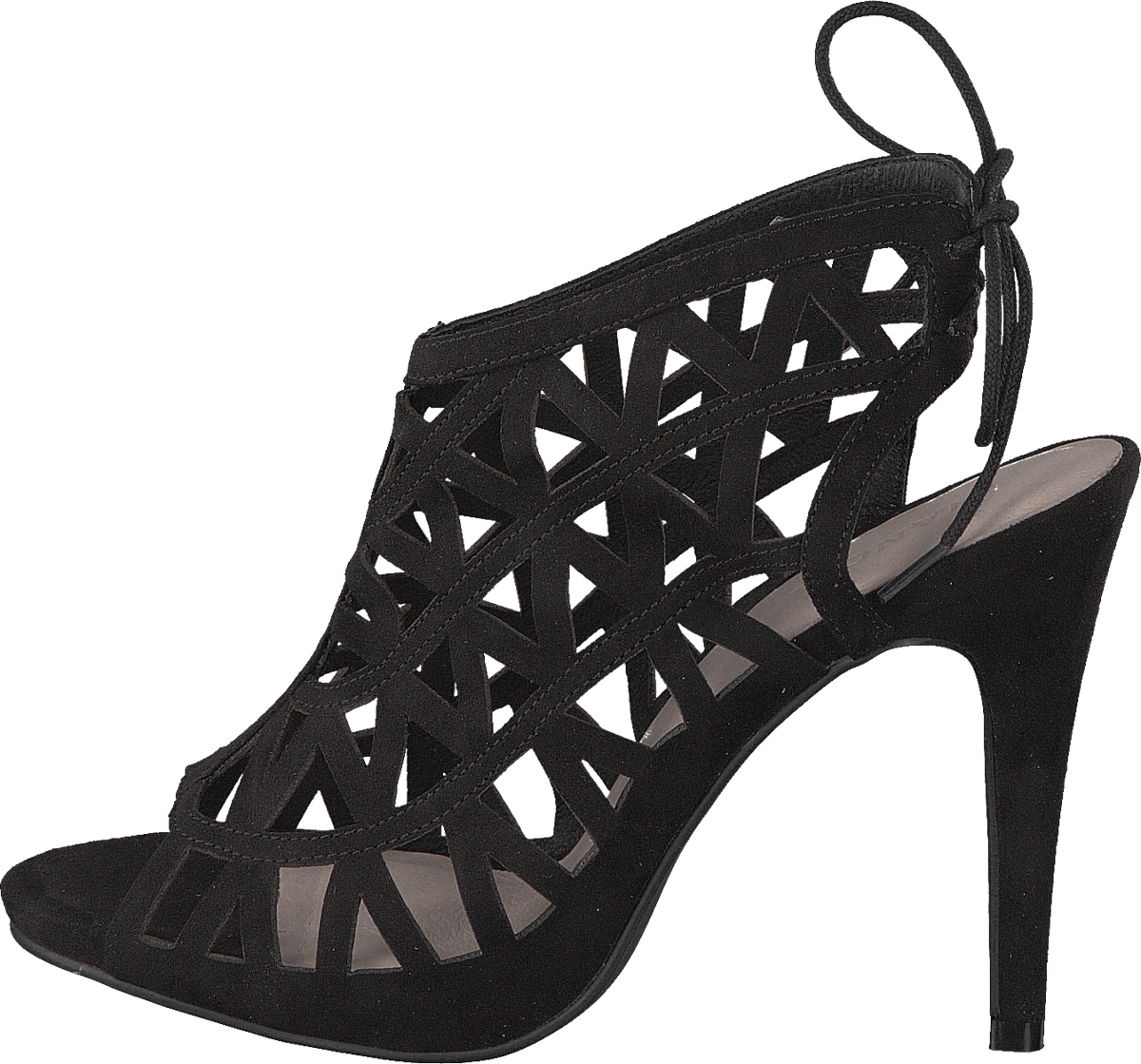 Cutout Stiletto Sandal JJA16 Black