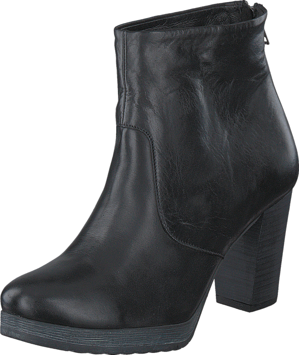 Bianco - Clean Platform Boot Black