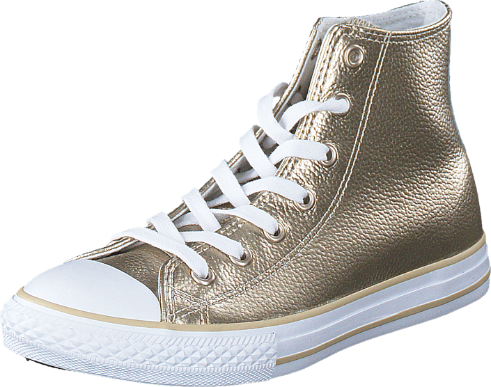 gold metallic converse