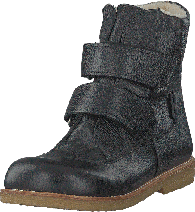 Angulus TEX-boot w. velcro straps Black 