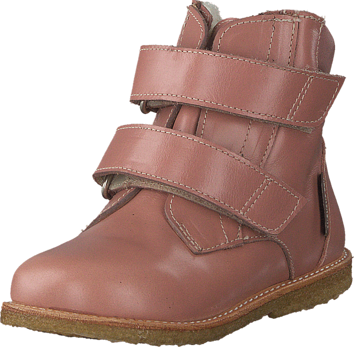 Angulus - First Tex boot with velcro Powder/Old Rose