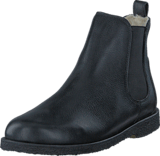 Chelsea boot with wool lining Black/Black - Bild 9