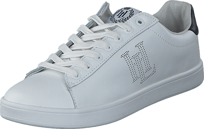 Henri Lloyd - Lace Trainer White/Navy