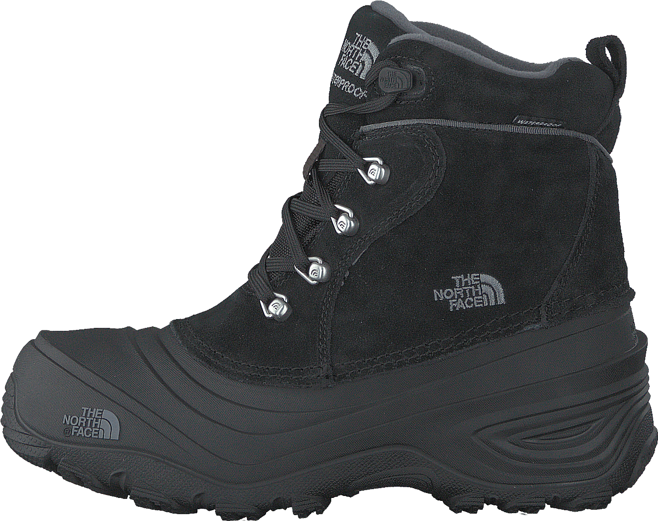 Youth Chilkat Lace II TNF Black/ Zinc Grey