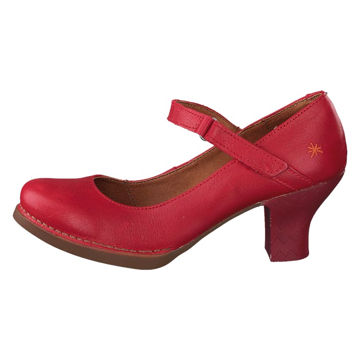 933 Harlem Carmin, Female, Scarpe, Tacchi, tacco basso, Rosso, EU 40