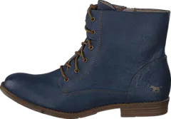 Mustang - 1157534 Women's Lace-Up Bootie Dark Blue
