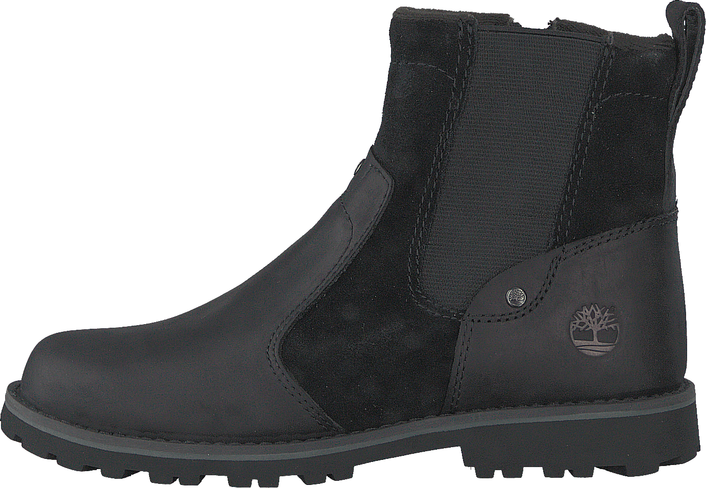 Asphalt Trail Chelsea Black Full-Grain, Unisex, Sko, Boots, Boots, Sort, EU 35