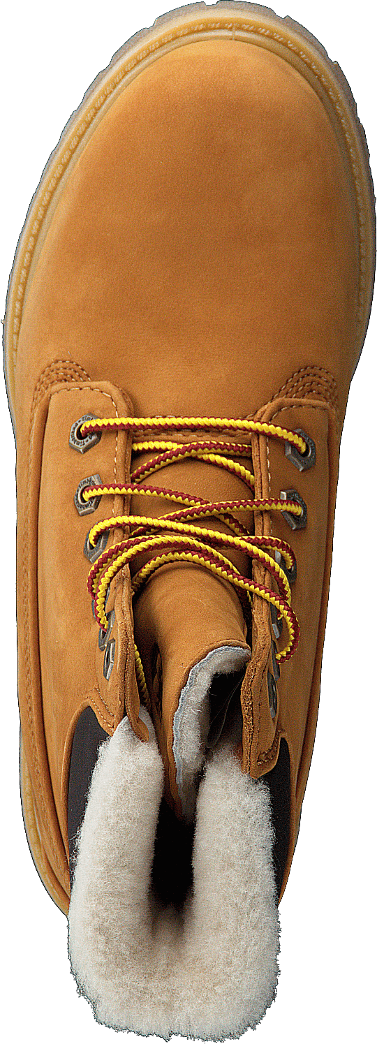 6 Inch Premium Shearling Lined Wheat Nubuck - Bild 6