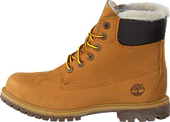 Timberland - 6 Inch Premium Shearling Lined Wheat Nubuck