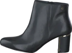 Tommy Hilfiger - GH LEATHER BOOTIE 1 990990  Black