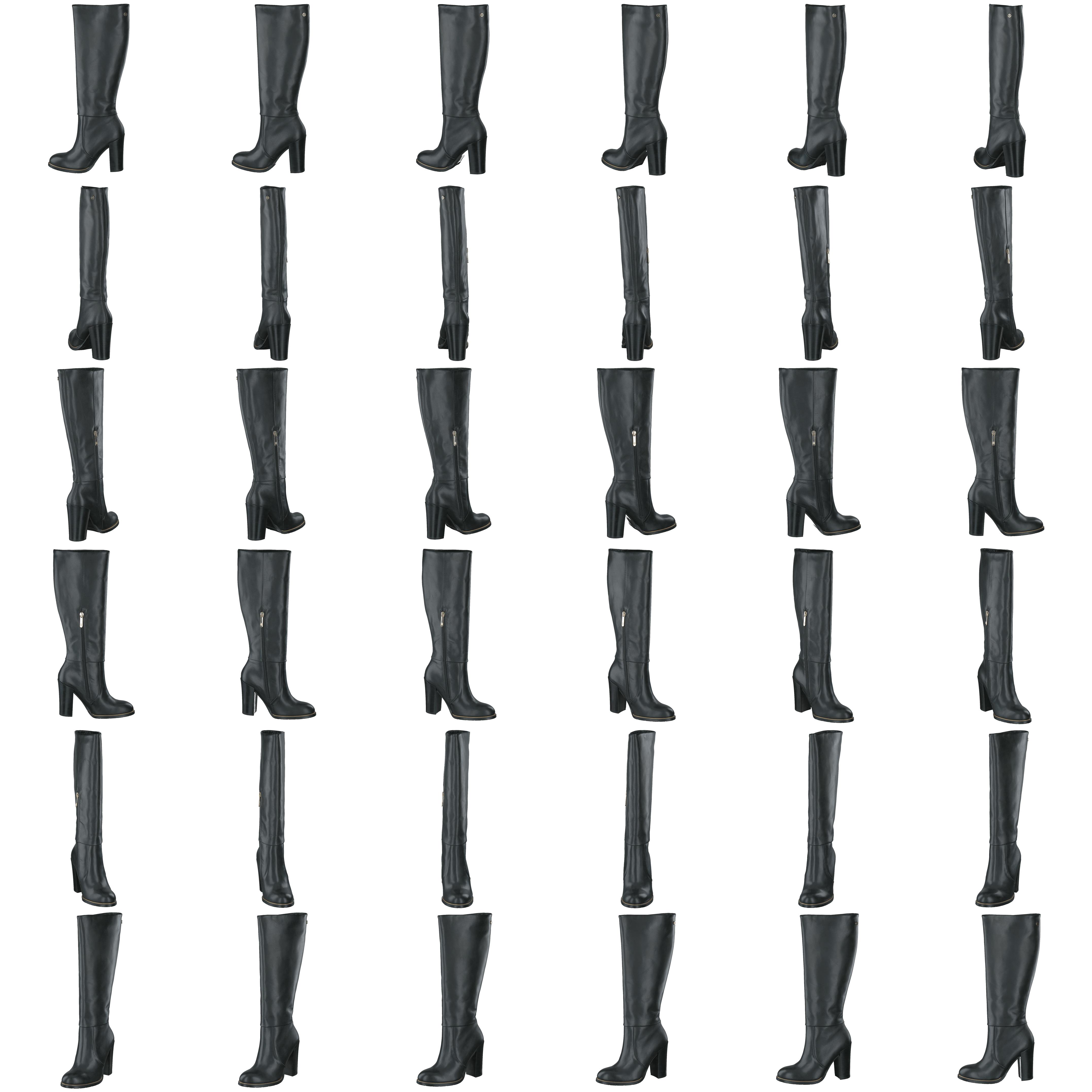 GH HIGH LEATHER BOOT 990990  Black - Bild 8