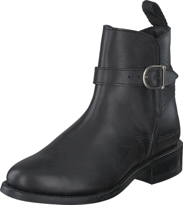 PrimeBoots - Ascot Low Pull Up PR012 Black Brass