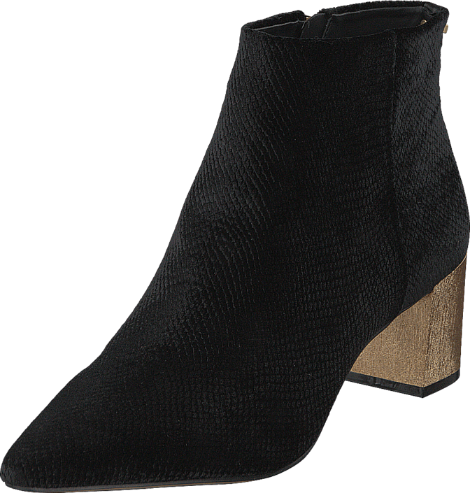 Calvin Klein - Narla Velvet Snake Print Black