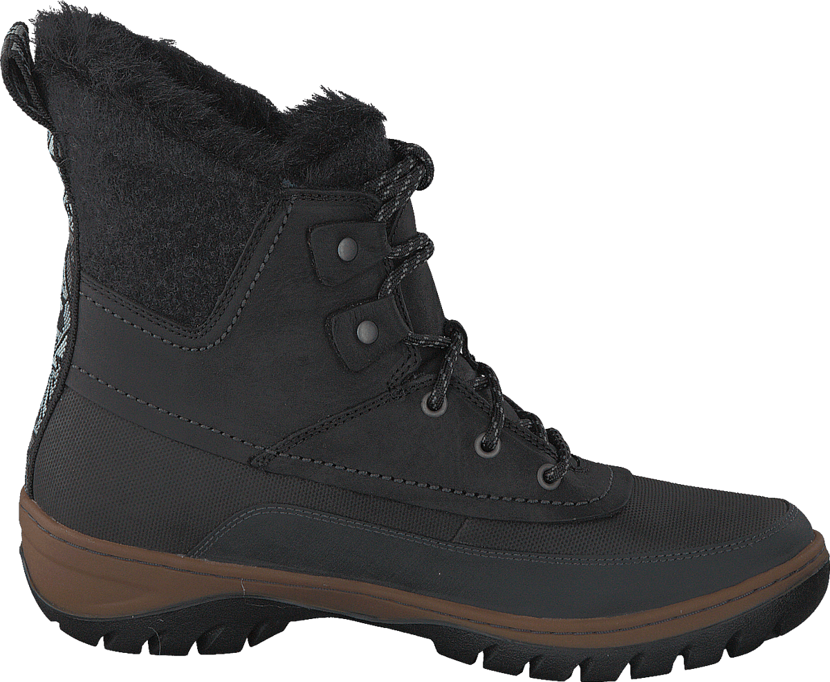 Sylva Mid Lace WTPF Black