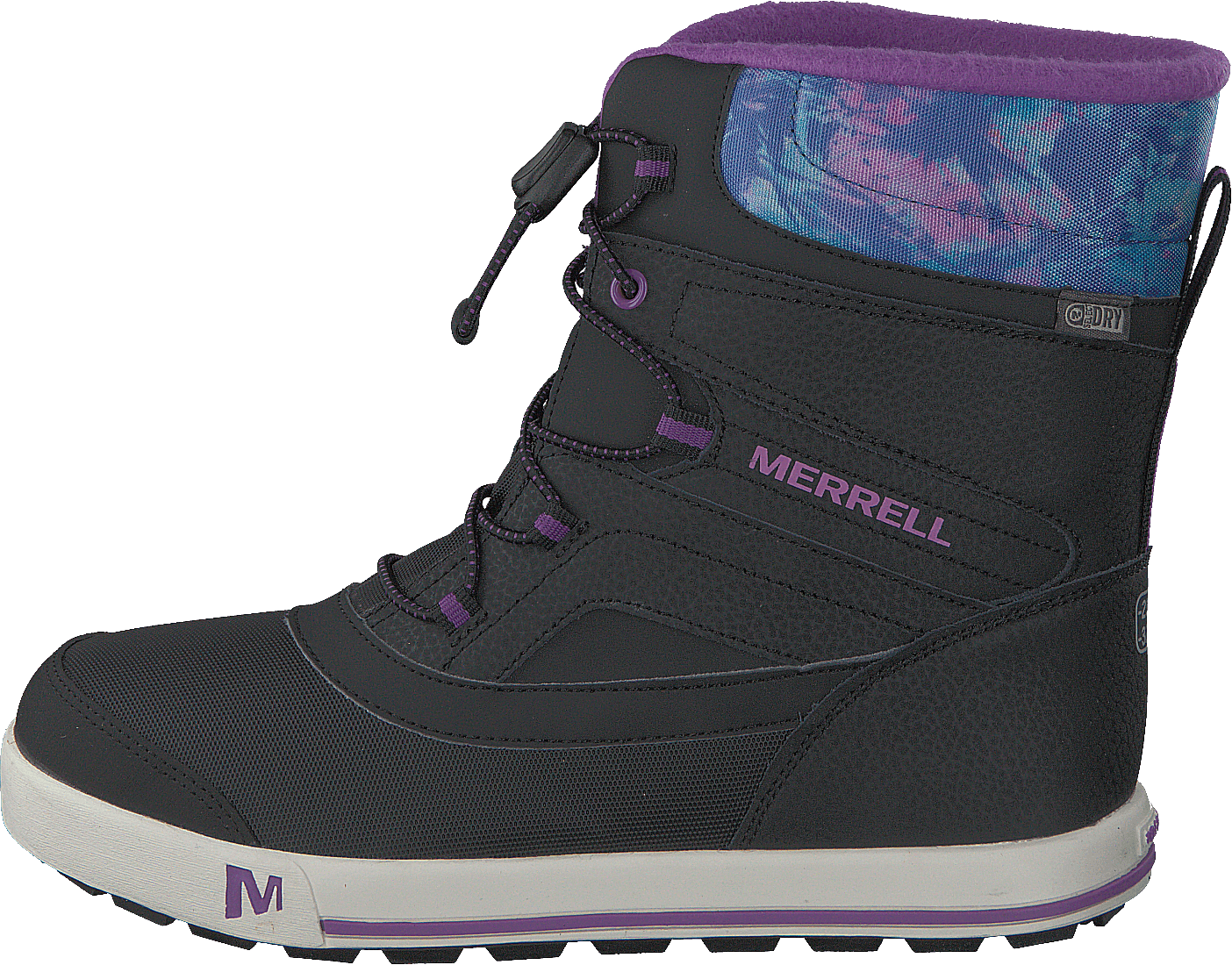 Snow Bank 2.0 WTPF Black/Print/Berry, Unisex, Sko, Boots, vinterstøvler, Svart, EU 38