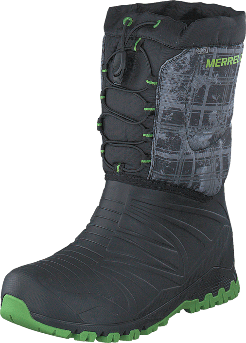 Merrell - Snow Quest Lite WTPF Black/Green/Print