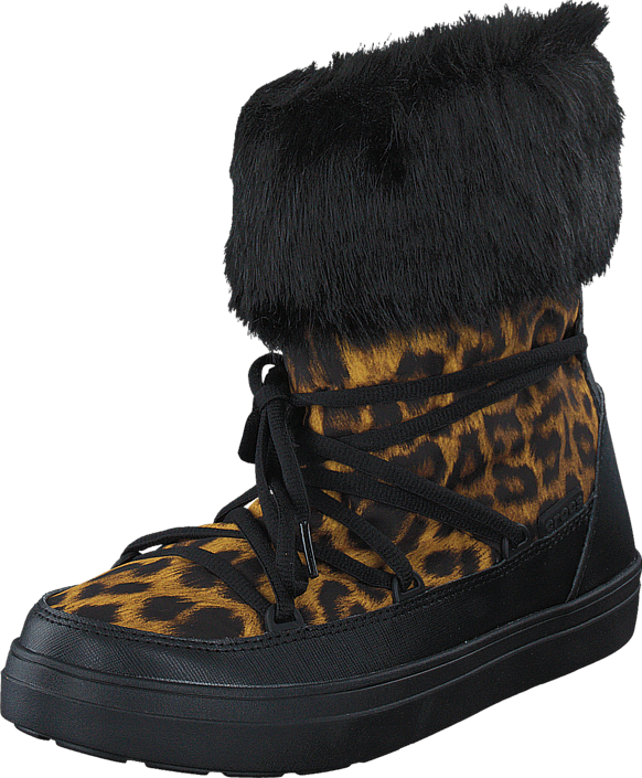 Crocs - LodgePoint Lace Boot W Leopard/Black