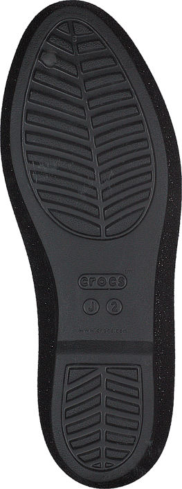 Crocs - Crocs Eve Sparkle Flat K Black