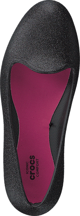 Crocs - Crocs Eve Sparkle Flat K Black