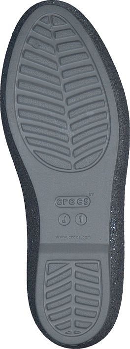 Crocs - Crocs Eve Sparkle Flat K Silver