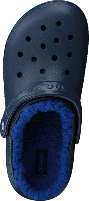 Crocs - Classic Lined Clog K Navy/Cerulean Blue