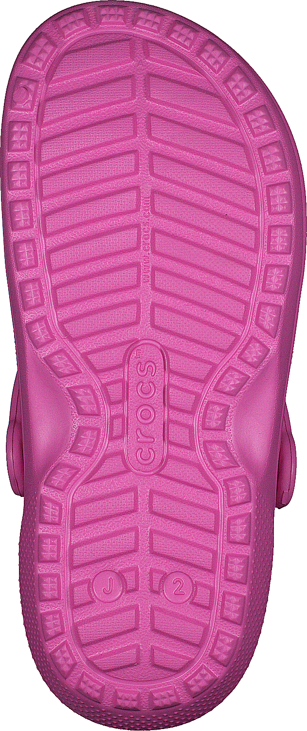 Classic Lined Clog K Party Pink/Candy Pink