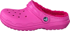 Crocs - Classic Lined Clog K Party Pink/Candy Pink